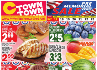C-Town Weekly Ad May 17 – May 23, 2024 (Memorial Day Promotion Included)