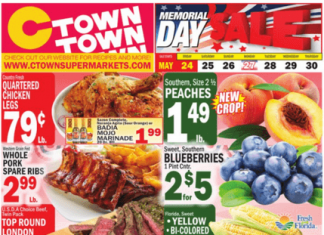 C-Town Weekly Ad May 24 – May 30, 2024 (Memorial Day Promotion Included)