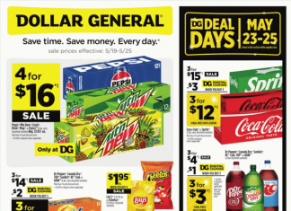 Dollar General Weekly Ad May 19 – May 25, 2024 (Memorial Day Promotion Included)