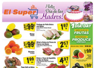 El Super Weekly Ad May 08 – May 14, 2024 (Mother’s Day Promotion Included)