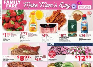 Family Fare Weekly Ad May 05 – May 11, 2024 (Mother’s Day Promotion Included)
