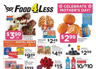 Food 4 Less Weekly Ad May 08 – May 14, 2024 (Mother’s Day Promotion Included)