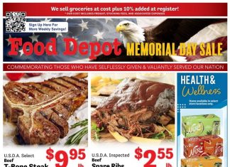 Food Depot Weekly Ad May 20 – May 26, 2024 (Memorial Day Promotion Included)