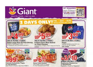 Giant Food Weekly Ad May 03 – May 09, 2024