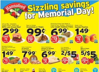Hannaford Weekly Ad May 26 – June 01, 2024 (Memorial Day Promotion Included)