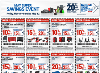 Harbor Freight May Super Saving Event Ad May 10 – May 12, 2024