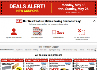 Harbor Freight Coupon Sale May 13 – May 26, 2024