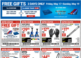 Harbor Freight Three-Day Ad May 17 – May 19, 2024