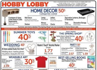Hobby Lobby Weekly Ad May 05 – May 11, 2024