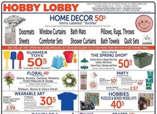 Hobby Lobby Weekly Ad May 12 – May 18, 2024