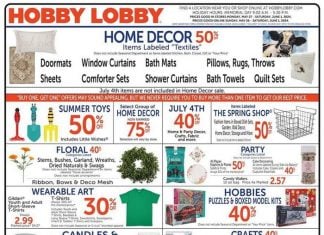 Hobby Lobby Weekly Ad May 26 – Jun 01, 2024