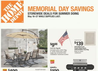 Home Depot Memorial Day Ad May 16 – May 27, 2024