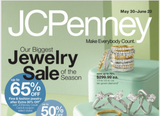 JCPenney Jewelry Sale May 30 – Jun 20, 2024
