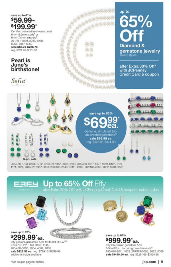 JCPenney Jewelry Sale May 30 Jun 20, 2024