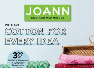 Jo-Ann Weekly Ad May 09 – May 22, 2024