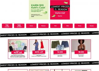 Kohl’s Coupn Ad Until May 19, 2024