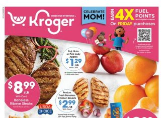 Kroger Weekly Ad May 08 – May 14, 2024 (Mother’s Day Promotion Included)