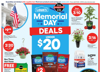 Lowe’s Weekly Ad May 16 – May 29, 2024 (Memorial Day Promotion Included)