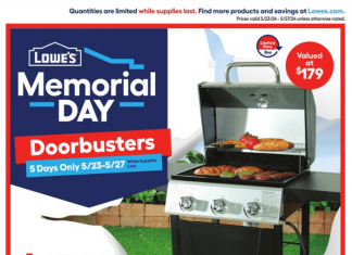 Lowe’s Memorial Day Ad May 23 – May 27, 2024