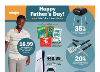 Meijer Father’s Day Ad Jun 02 – Jun 08, 2024