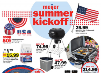 Meijer Summer Kickoff Ad May 19 – Jun 01, 2024