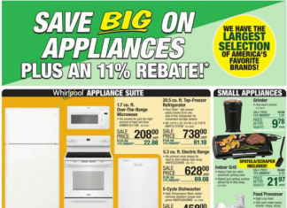 Menards Appliance Event Ad May 22 – Jun 02, 2024