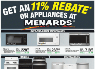 Menards Maytag Sale May 09 – May 19, 2024