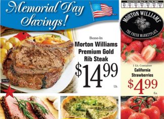 Morton Williams Memorial Day Ad May 24 – May 30, 2024