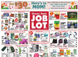 Ocean State Job Lot Weekly Ad May 02 – May 08, 2024 (Mother’s Day Promotion Included)