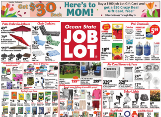 Ocean State Job Lot Weekly Ad May 09 – May 15, 2024 (Mother’s Day Promotion Included)