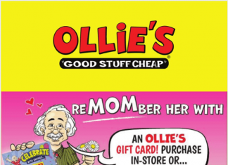 Ollie’s Weekly Ad May 09 – May 15, 2024 (Mother’s Day Promotion Included)
