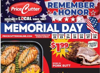 Price Cutter Weekly Ad May 22 – May 28, 2024 (Memorial Day Promotion Included)