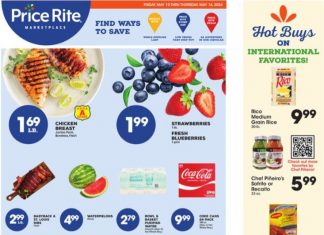 Price Rite Weekly Ad May 10 – May 16, 2024 (Mother’s Day Promotion Included)