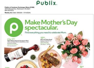 Publix Weekly Ad May 08 – May 14, 2024 (Mother’s Day Promotion Included)