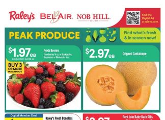 Raley’s Weekly Ad May 29 – Jun 04, 2024