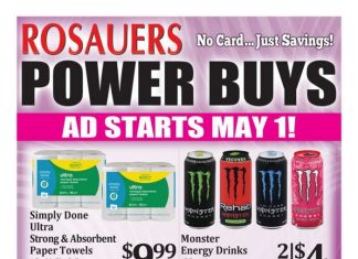 Rosauers Monthly Ad May 01 – May 28, 2024