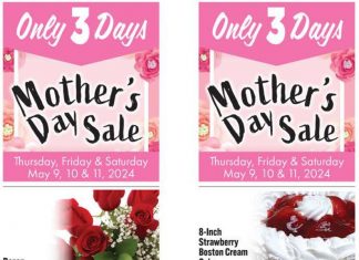 Rosauers Mother’s Day Sale May 09 – May 11, 2024