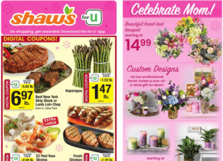 Shaw’s Weekly Ad May 10 – May 16, 2024 (Mother’s Day Promotion Included)