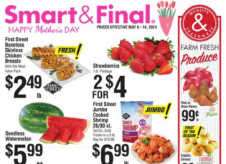 Smart & Final Weekly Ad May 08 – May 14, 2024 (Mother’s Day Promotion Included)