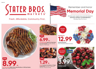 Stater Bros Weekly Ad May 22 – May 28, 2024 (Memorial Day Promotion Included)