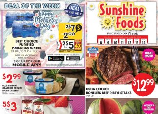 Sunshine Foods Weekly Ad May 08 – May 14, 2024 (Mother’s Day Promotion Included)