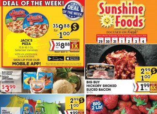 Sunshine Foods Weekly Ad May 29 – Jun 04, 2024