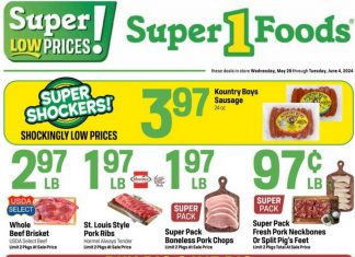Super 1 Foods Weekly Ad May 29 – June 04, 2024