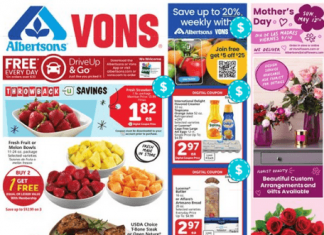 Vons Weekly Ad May 08 – May 14, 2024 (Mother’s Day Promotion Included)