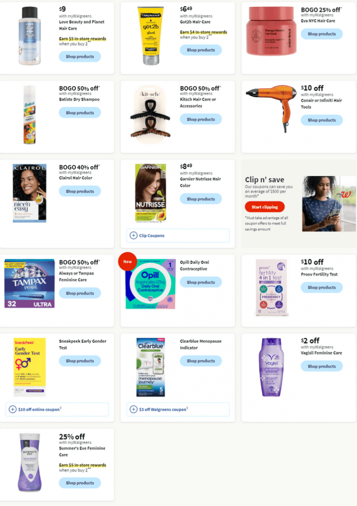 Walgreens Weekly Ad May 05 May 11, 2024 (Mother's Day Promotion Included)