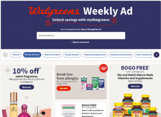 Walgreens Weekly Ad May 12 – May 18, 2024