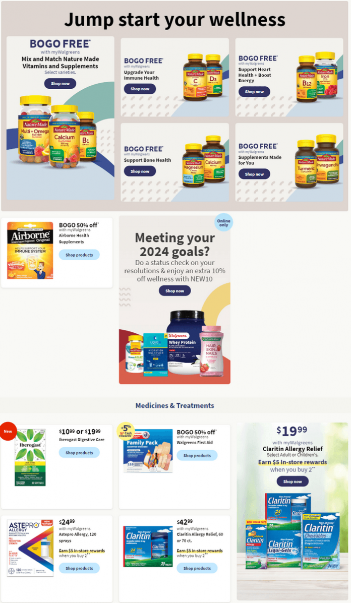 Walgreens Weekly Ad May 19 May 25, 2024 (Memorial Day Promotion Included)