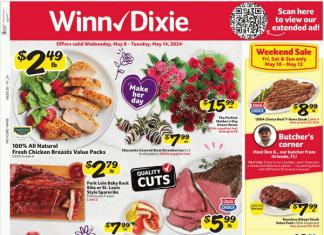Winn-Dixie Weekly Ad May 08 – May 14, 2024 (Mother’s Day Promotion Included)