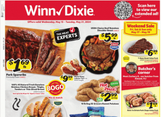Winn-Dixie Weekly Ad May 15 – May 21, 2024 (Memorial Day Promotion Included)
