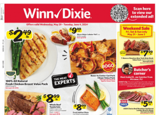 Winn-Dixie Weekly Ad May 29 – Jun 04, 2024